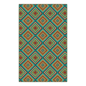 Multicolor Tiles Rug
