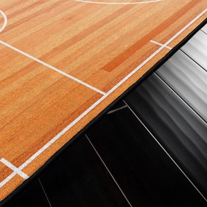 Basketball Court Rug