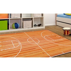 Basketball Court Rug