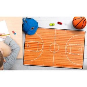 Basketball Court Rug