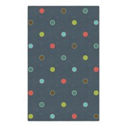 Multicolor Polka Dots Rug