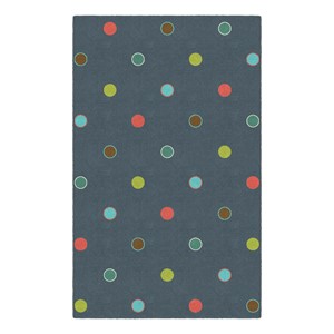 Multicolor Polka Dots Rug