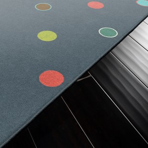 Multicolor Polka Dots Rug
