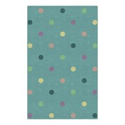 Multicolor Pastel Polka Dots Rug
