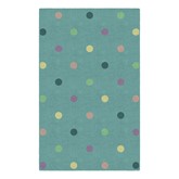 Multicolor Pastel Polka Dots Rug