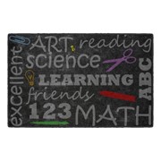 Classroom Chalkboard Rug
