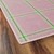 Pink & Green Plaid Rug
