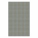 Blue & Gray Plaid Rug