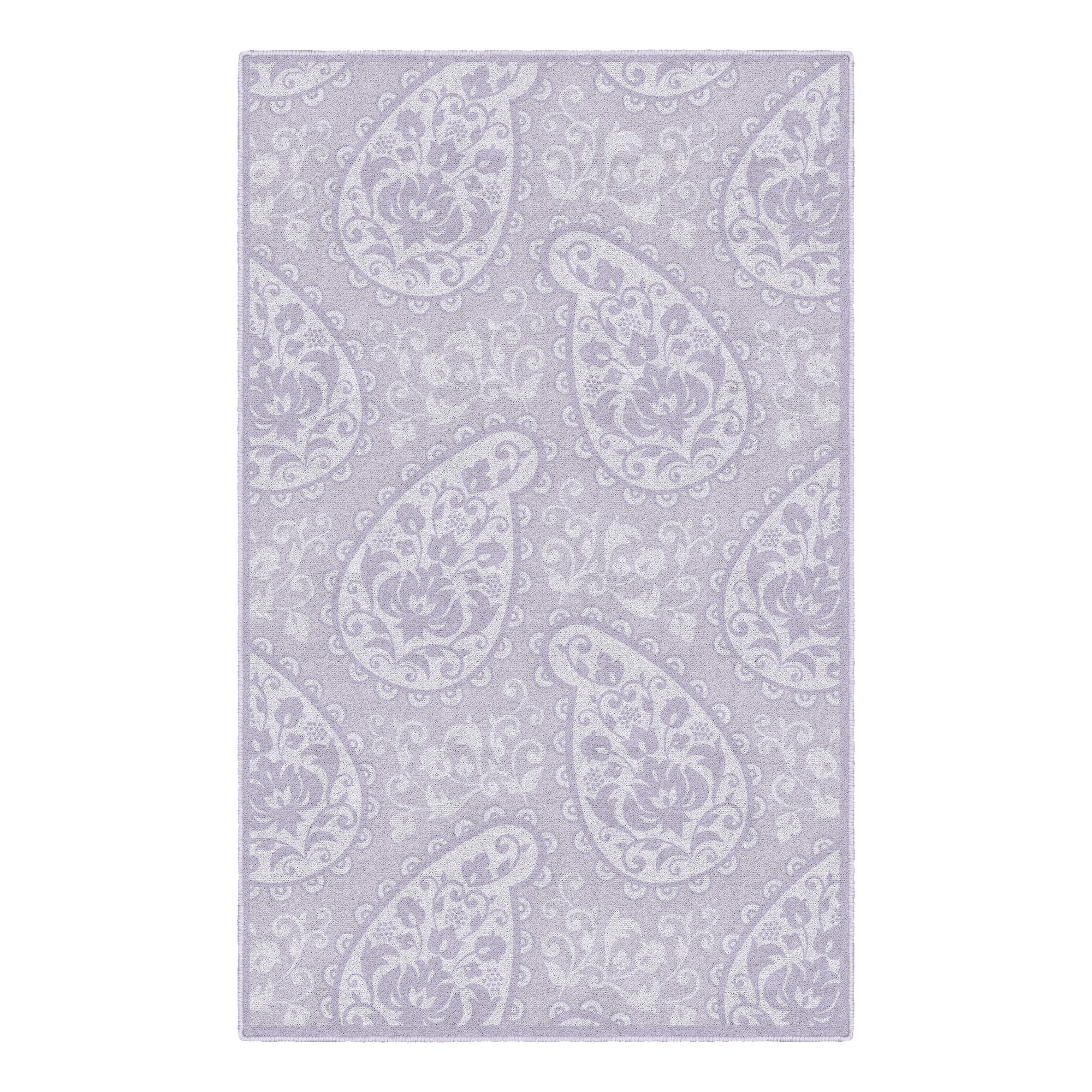 Paisley Rug - Lavender