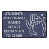 Students Hand Wash Washable Rug