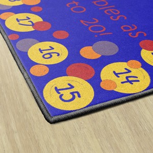 Pop The Bubbles Washable Rug - Rectangle