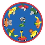 Cruisin' Around Classroom Rug