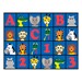 ABC 123 Animal Fun Rug (10' 6" W x 13' 2" L)