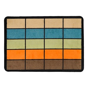 Classroom Squares Seating Rug - Neutral