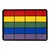 Classroom Squares Seating Rug - Bright (6' W x 8' 4" L)