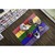 Classroom Squares Seating Rug - Bright (6' W x 8' 4" L)