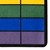 Classroom Squares Seating Rug - Bright (7' 6" W x 12' L) - Detail