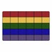 Classroom Squares Seating Rug - Bright (7' 6" W x 12' L)