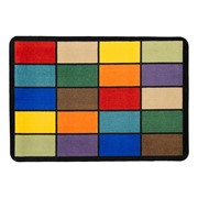 Mosaic Squares Seating Rug