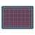 Playful Plaid Classroom Rug - Red