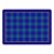 Playful Plaid Classroom Rug - Blue