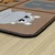 Natural ABC 123 Animal Fun Rug - Edge