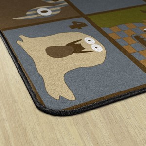 Natural Monster Seating Rug