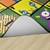 Monster Seating Preschool Rug - Backing