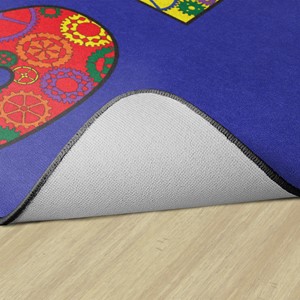 STEM Classroom Rug - Backing