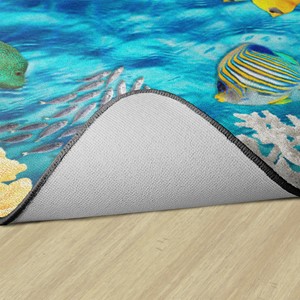 Sea Classroom Rug - Backing