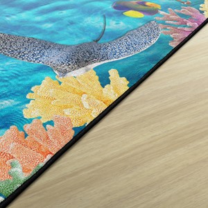 Sea Classroom Rug - Edges