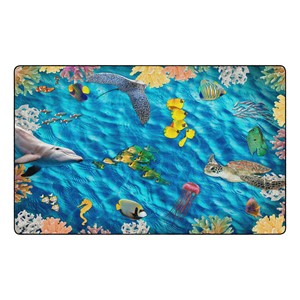 Sea Classroom Rug - Rectangle