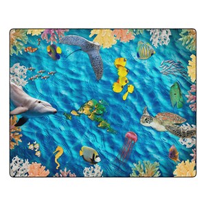 Sea Classroom Rug - Rectangle
