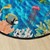 Sea Classroom Rug - Round - Edge