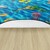Sea Classroom Rug - Round - Backing