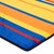 Primary Color Striped Classroom Rug - Corner