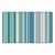 Contemporary Color Striped Classroom Rug - Rectangle (7' 6" W x 12' L)
