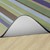 Natural Color Striped Classroom Rug - Rectangle - Backing