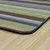 Natural Color Striped Classroom Rug - Rectangle - Edges