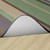 Natural Color Striped Classroom Rug - Backing