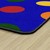 Primary Color Polka Dot Classroom Rug - Edges