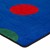 Primary Color Polka Dot Classroom Rug - Corner