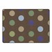 Natural Polka Dot Classroom Rug