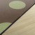 Natural Color Polka Dot Classroom Rug - Rectangle