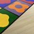 Primary Color Cog Seating Classroom Rug