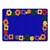 Primary Color Cog Border Classroom Rug