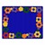 Primary Color Cog Border Classroom Rug