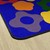 Primary Color Big Cogs Classroom Rug - Edges