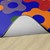 Primary Color Big Cogs Classroom Rug - Backing