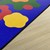 Primary Color Big Cogs Classroom Rug